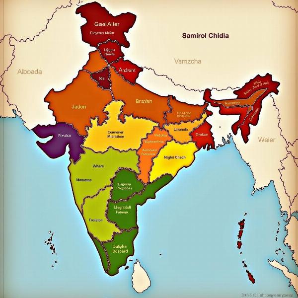 Regional Variations of Aanchal in India