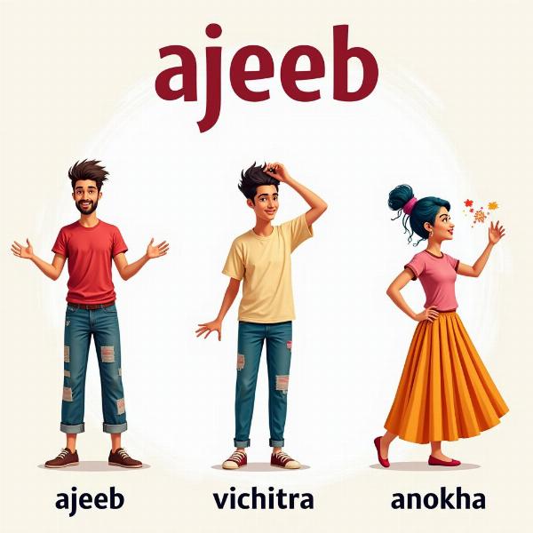 Ajeeb, Vichitra, Anokha - Visual Representations of Weirdness