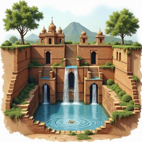 Ancient Water Management Systems using Stepwells