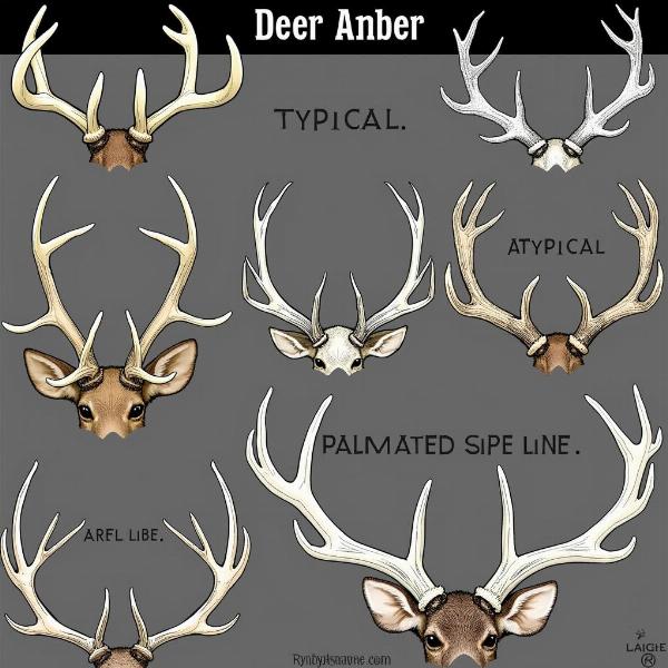 Different Types of Antlers