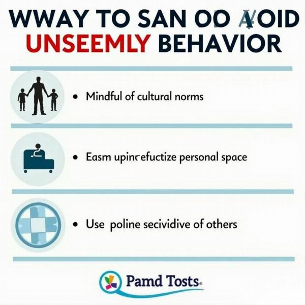 Tips for Avoiding Unseemly Behavior