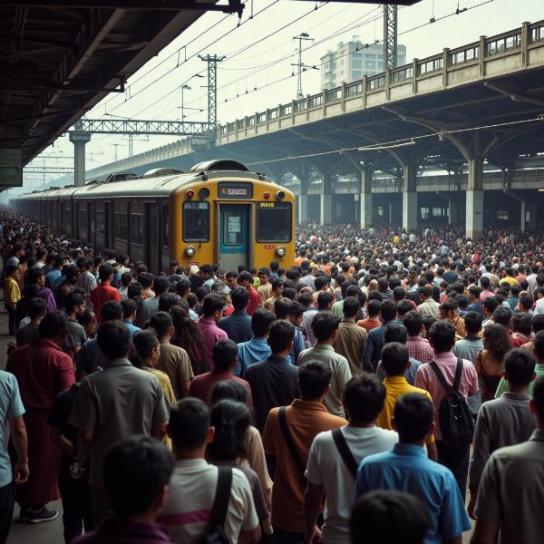 Back to Mumbai by Train