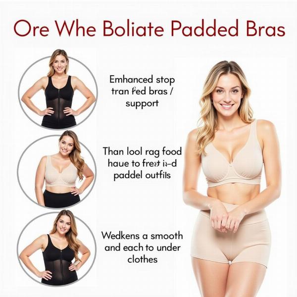 Benefits of Padded Bras