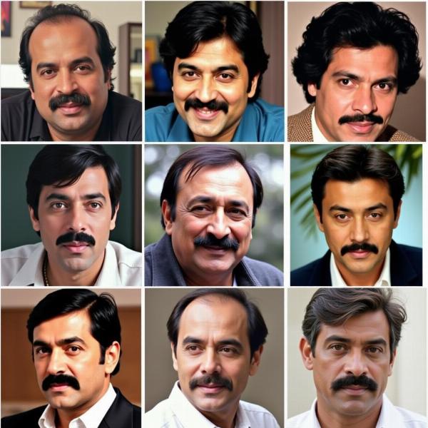 Iconic Bollywood Moustaches