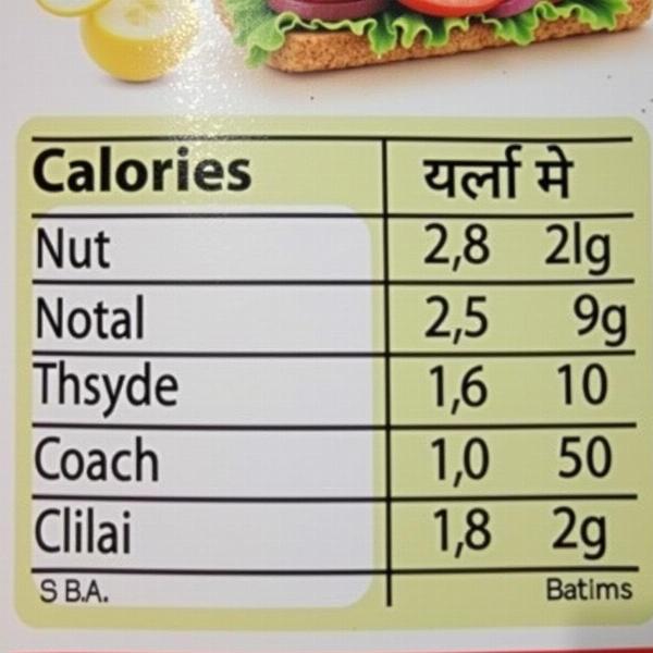 Calories in Hindi Meaning: A Comprehensive Guide