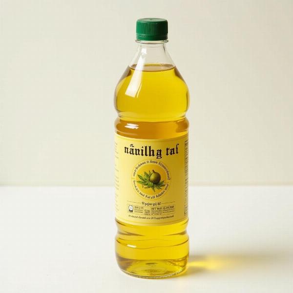 Canola Oil Bottle with Hindi Label