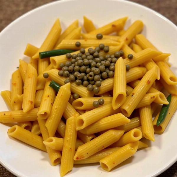 Capers in Indian Cuisine - Pasta