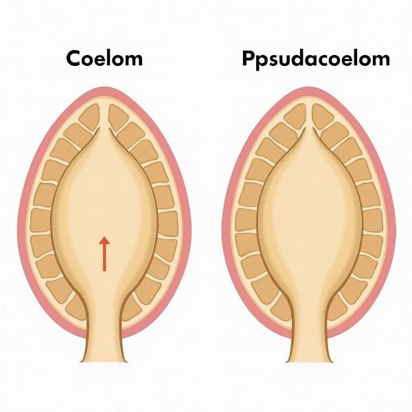 Coelom vs. Pseudocoelom