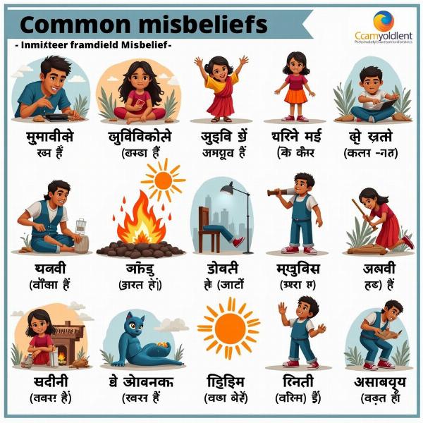 Common Misbeliefs in Hindi