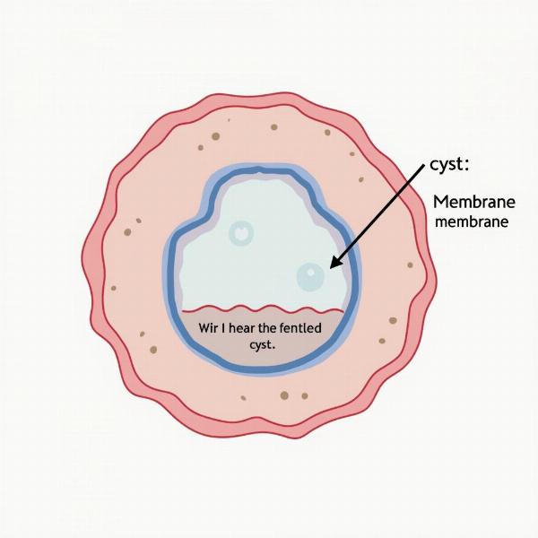 Diagram of a Cyst