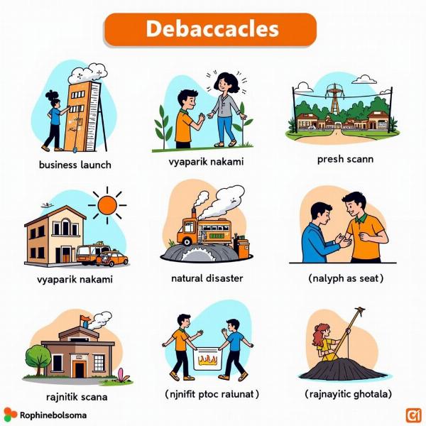 Debacle Examples in Hindi