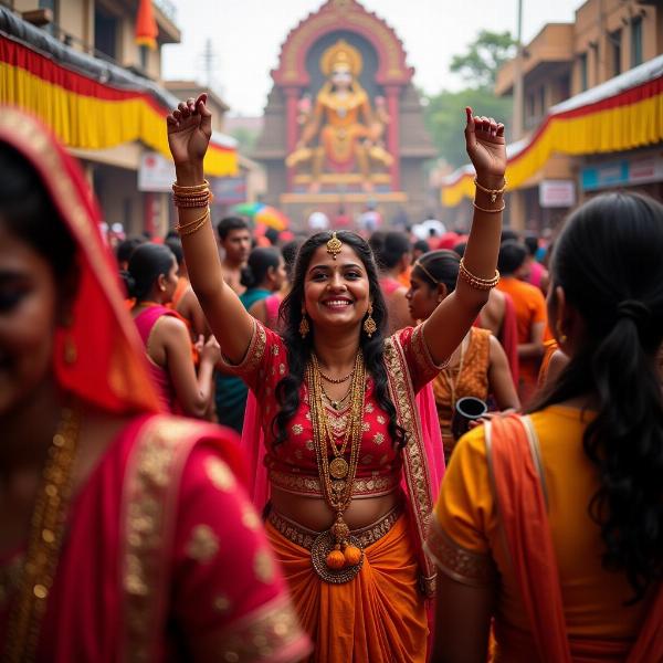 Devi Temple Festival