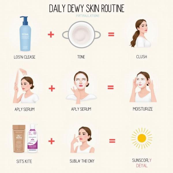 Daily Dewy Skin Routine