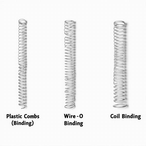 Different Spiral Binding Styles