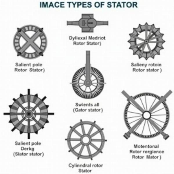 Different Stator Types in Electric Machines