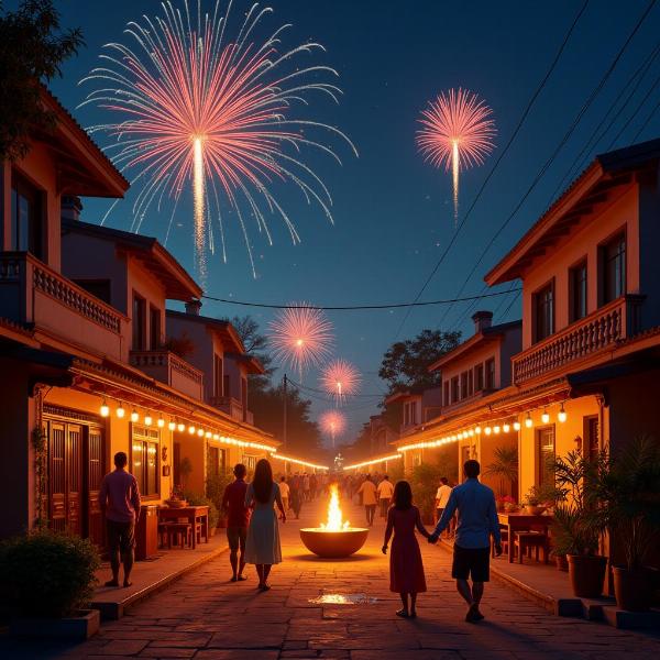 Diwali Celebration in India