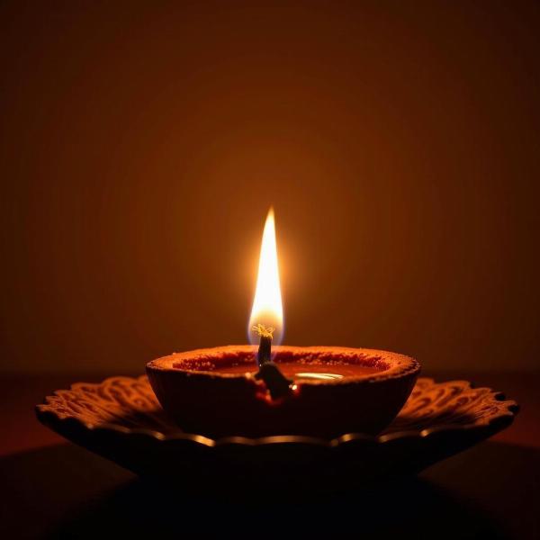 Diya Light Inner Happiness