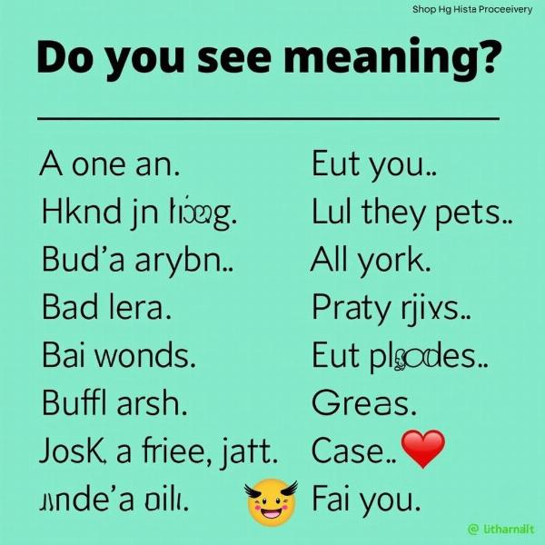 Hindi Translation of "Do You See Meaning"