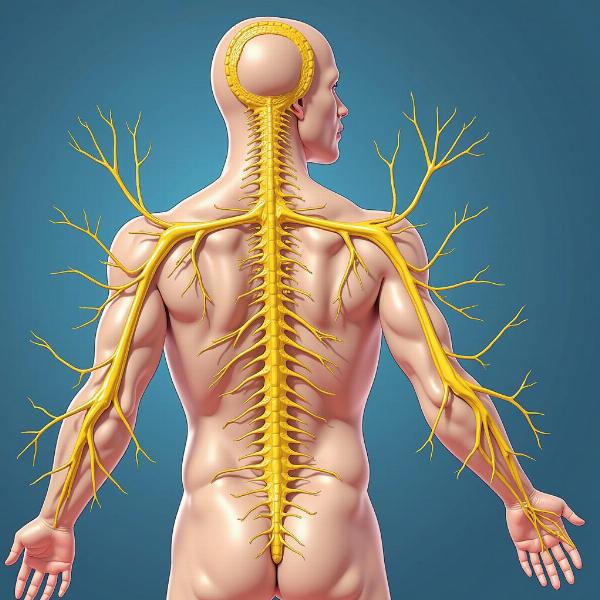 Efferent Nerves Diagram