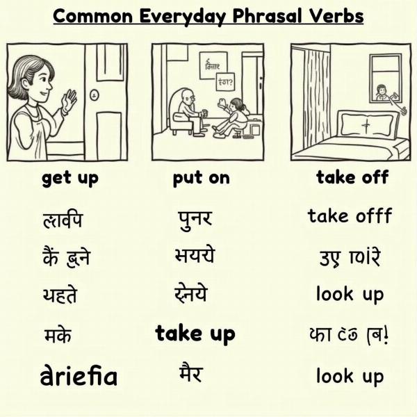 Everyday Phrasal Verbs Examples