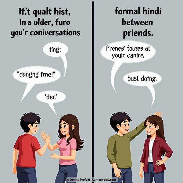 Formal vs. Informal Hindi Phrases