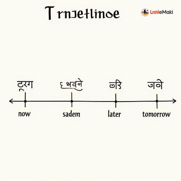 Future tense variations in Hindi