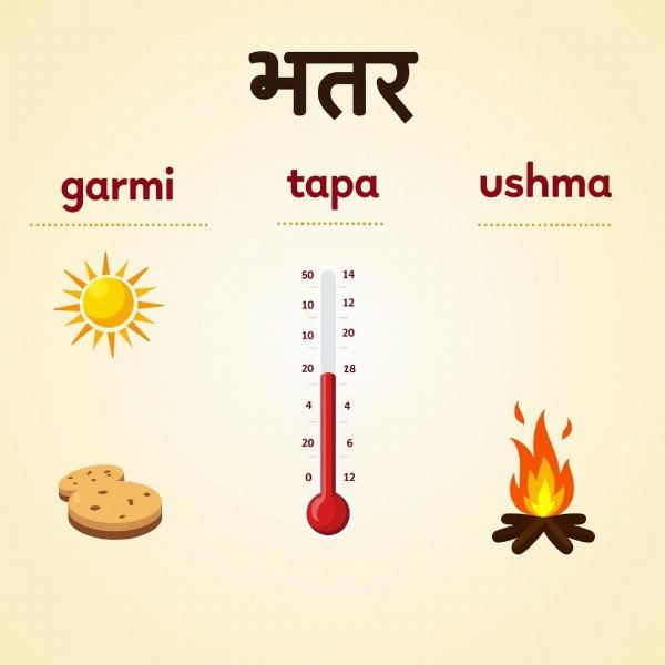 Hindi Words for Heat