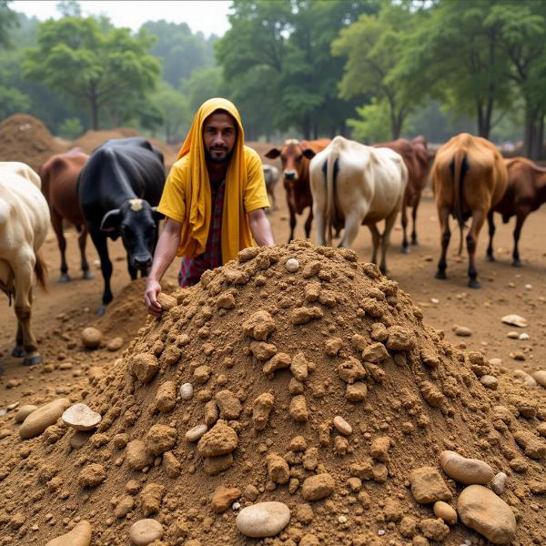 Cow Dung Manure in Indian Agriculture