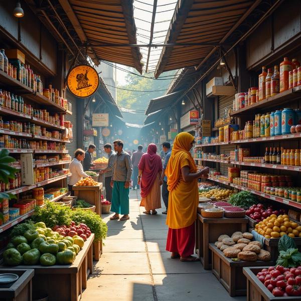 Grocery Store in India