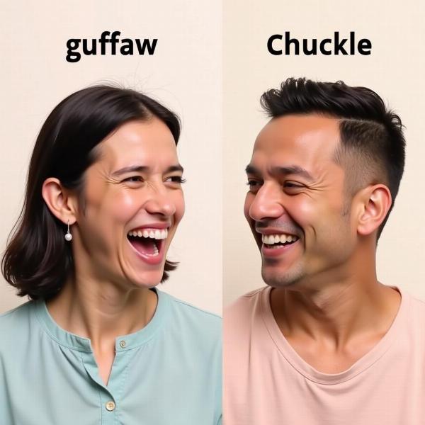 Guffaw Meaning in Hindi