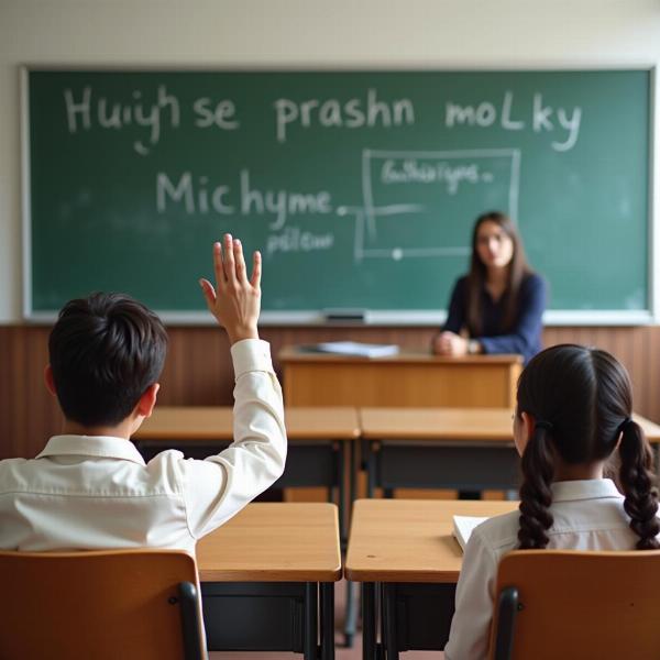 Asking Questions in a Hindi Classroom