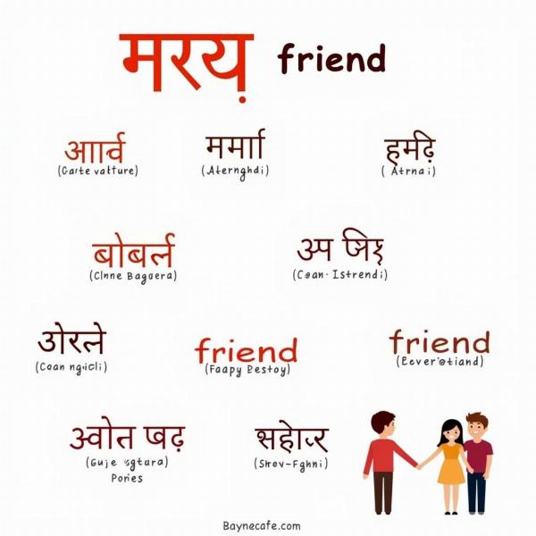 Hindi Words for Friend