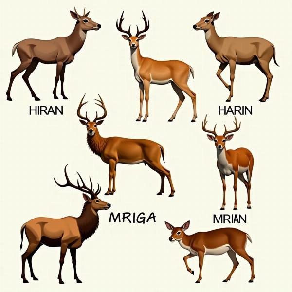 Common Indian Deer Names: Hiran, Mriga, Harin