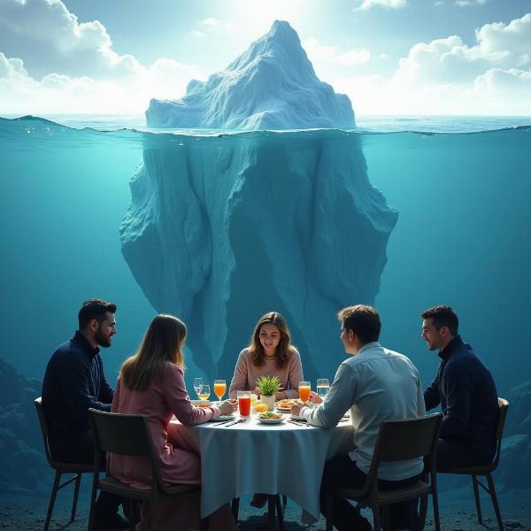 Iceberg Metaphor in Indian Family Dynamics