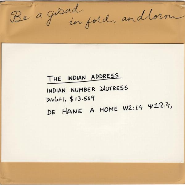 Indian Address with Ward Number