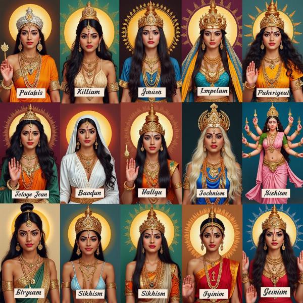 Indian Goddesses Across Religions