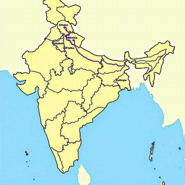 Map of Indian River Basins