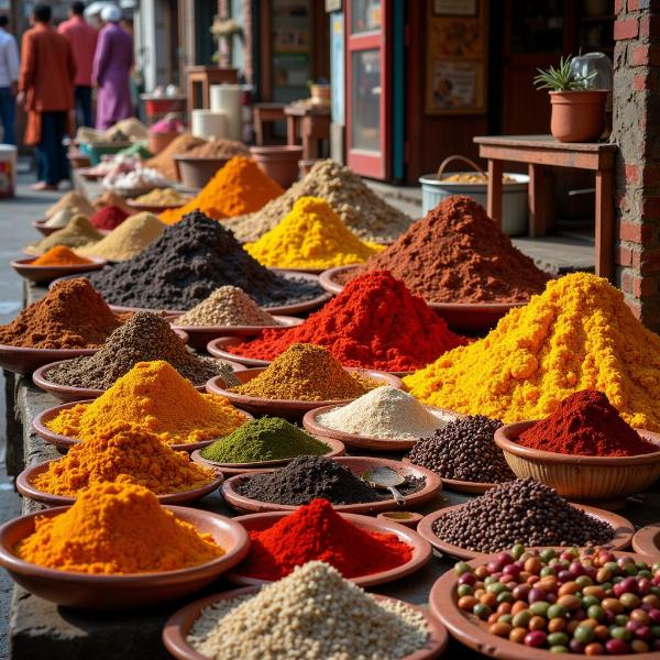 Indian Spice Market Variety