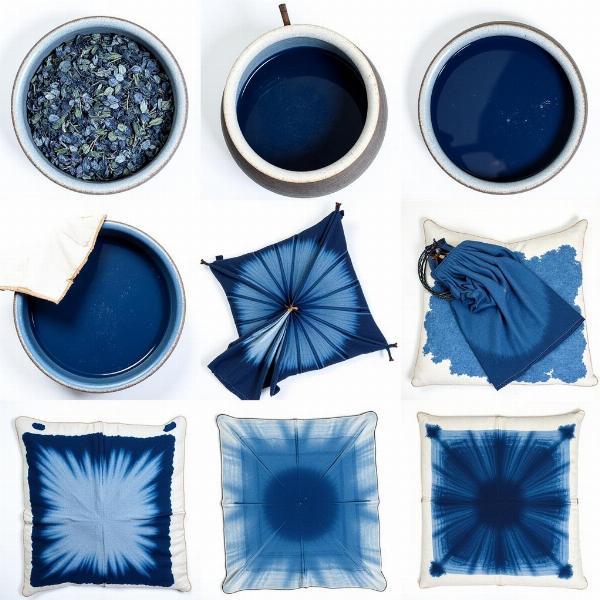 Traditional Indigo Dyeing Process in India