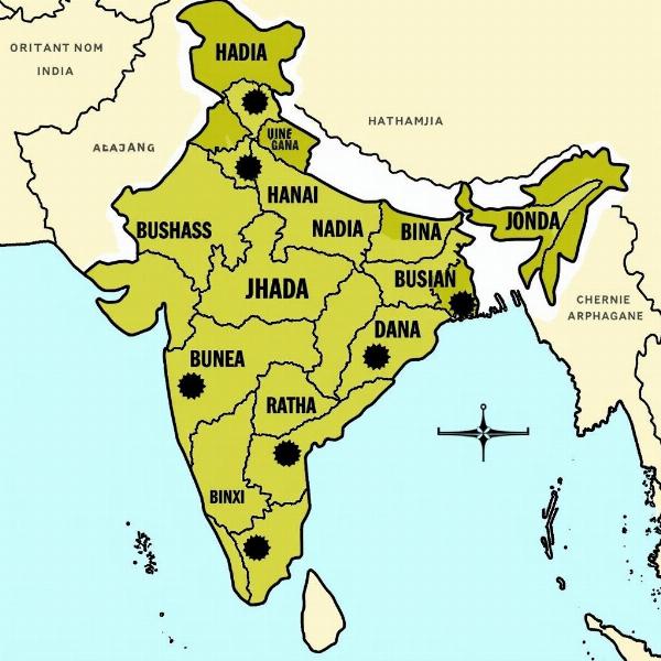 Regional variations of jhada