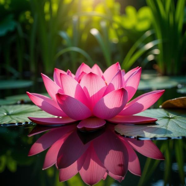 Lotus Flower Pictorial Meaning