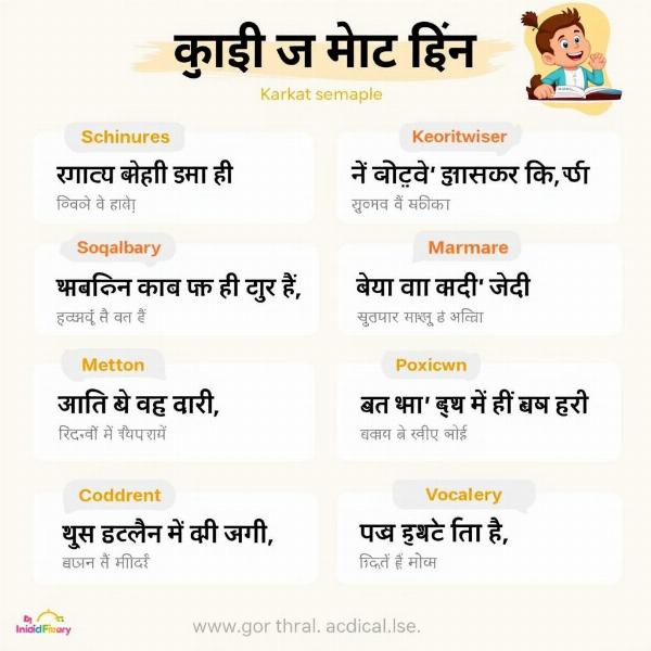 Examples of Karkat in Hindi Sentences