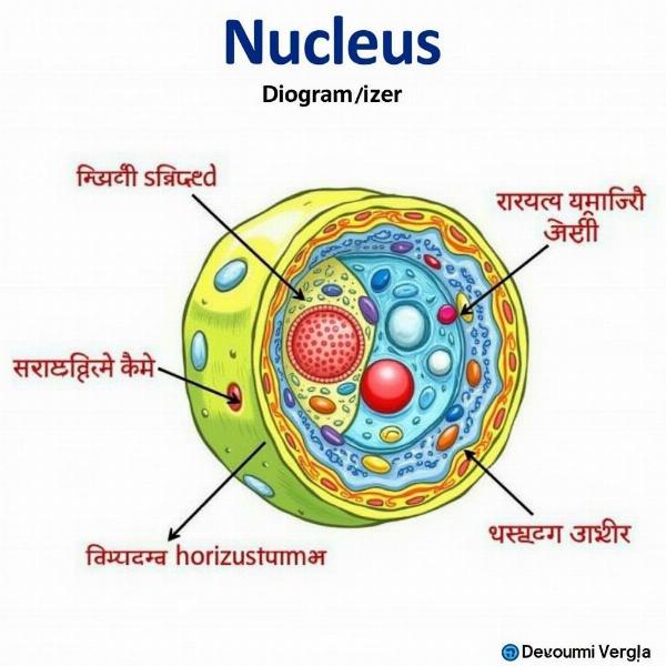 Cell Nucleus Diagram