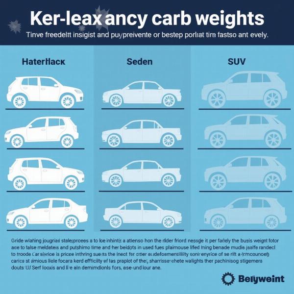 Kerb Weight Comparison Chart