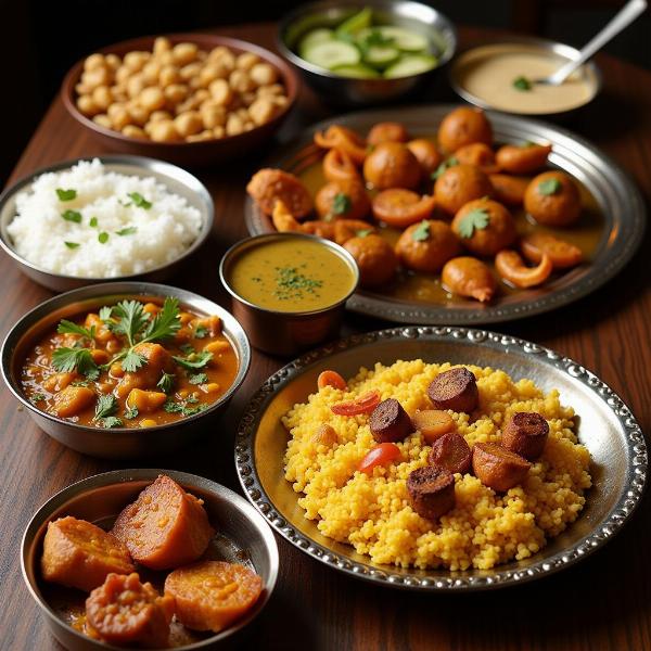 Indian Food Plates: Thale