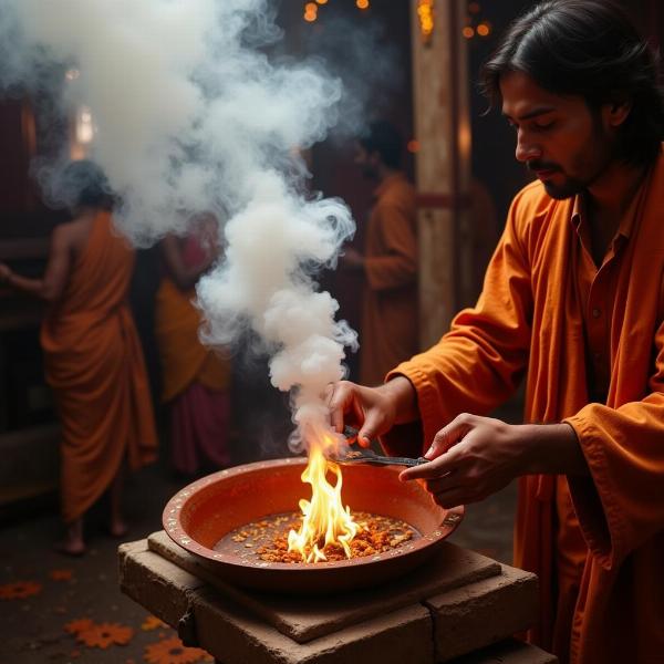 Loban in Dhoop Ceremony