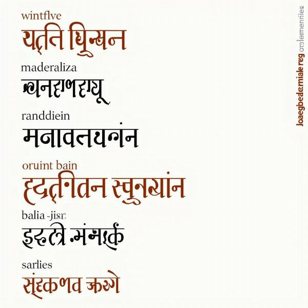 Long Hindi Words