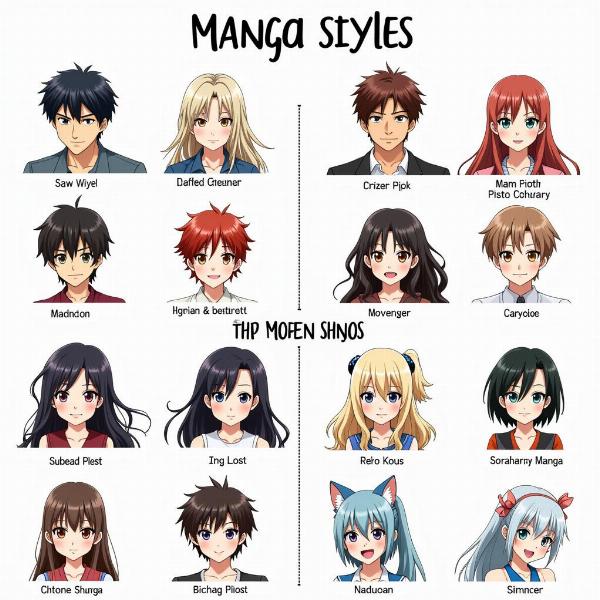 Exploring the various manga styles popular in India