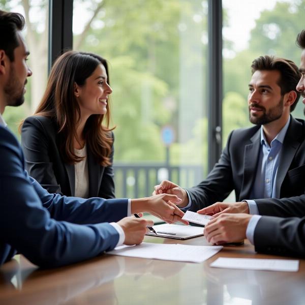 Business Meeting in India