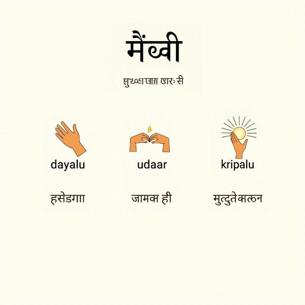 Hindi Translations for Benevolent